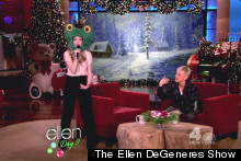 WATCH: Amanda Seyfried Performs Rap Dressed As A Frog On The Ellen Show