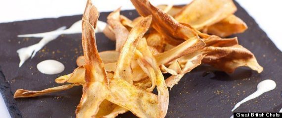 CURRY PARSNIP CRISPS