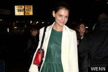 Masterpiece Or Disasterpiece: Katie Holmes' Green Leather Dress