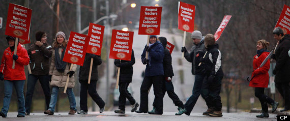 Ontario Teachers Strike
