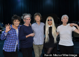 PICTURES: Gaga Joins The Stones 
