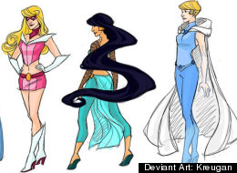 Disney Princess Superheroes! 