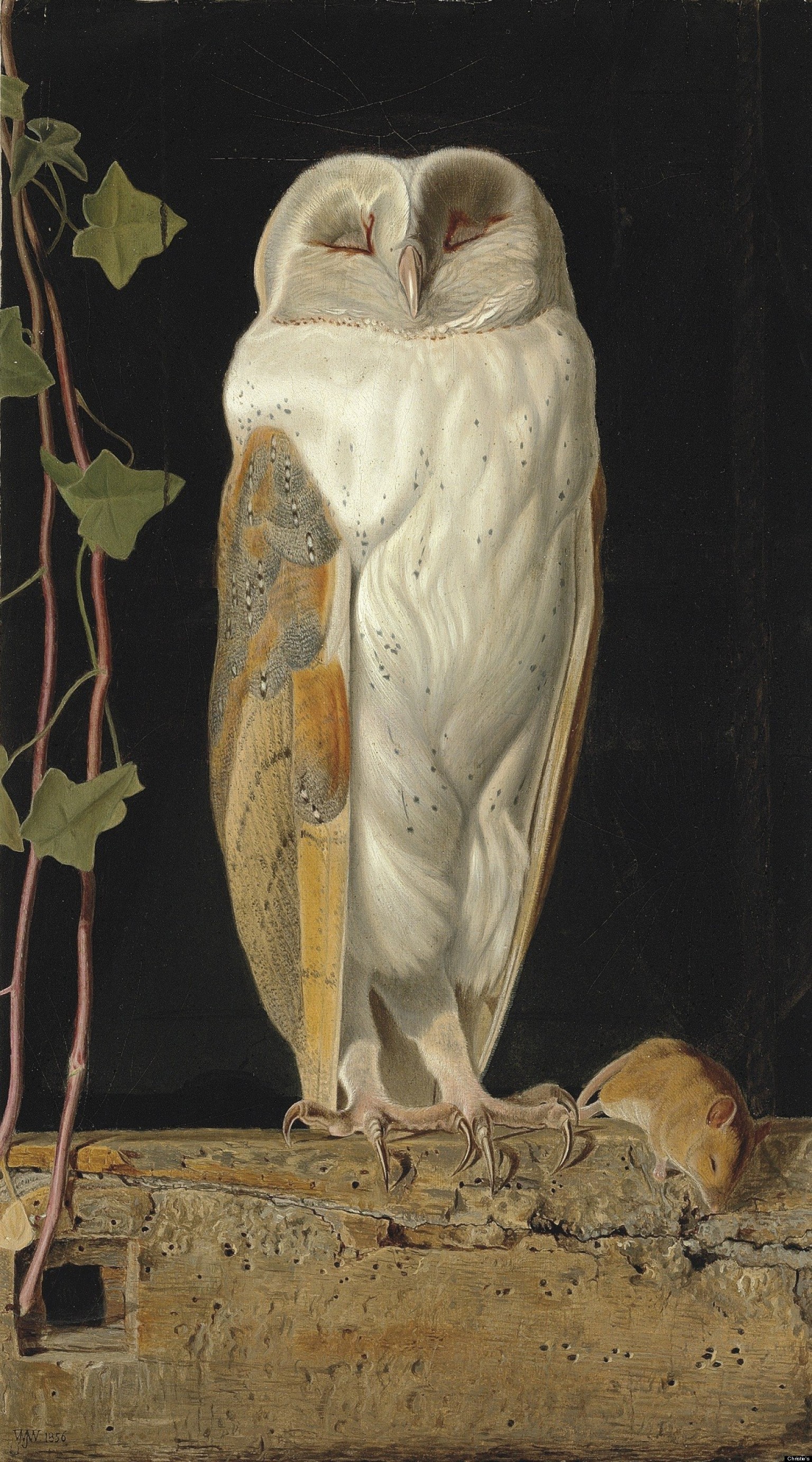 Attic Owl Painting Sells For Nearly 1 Million At Christie