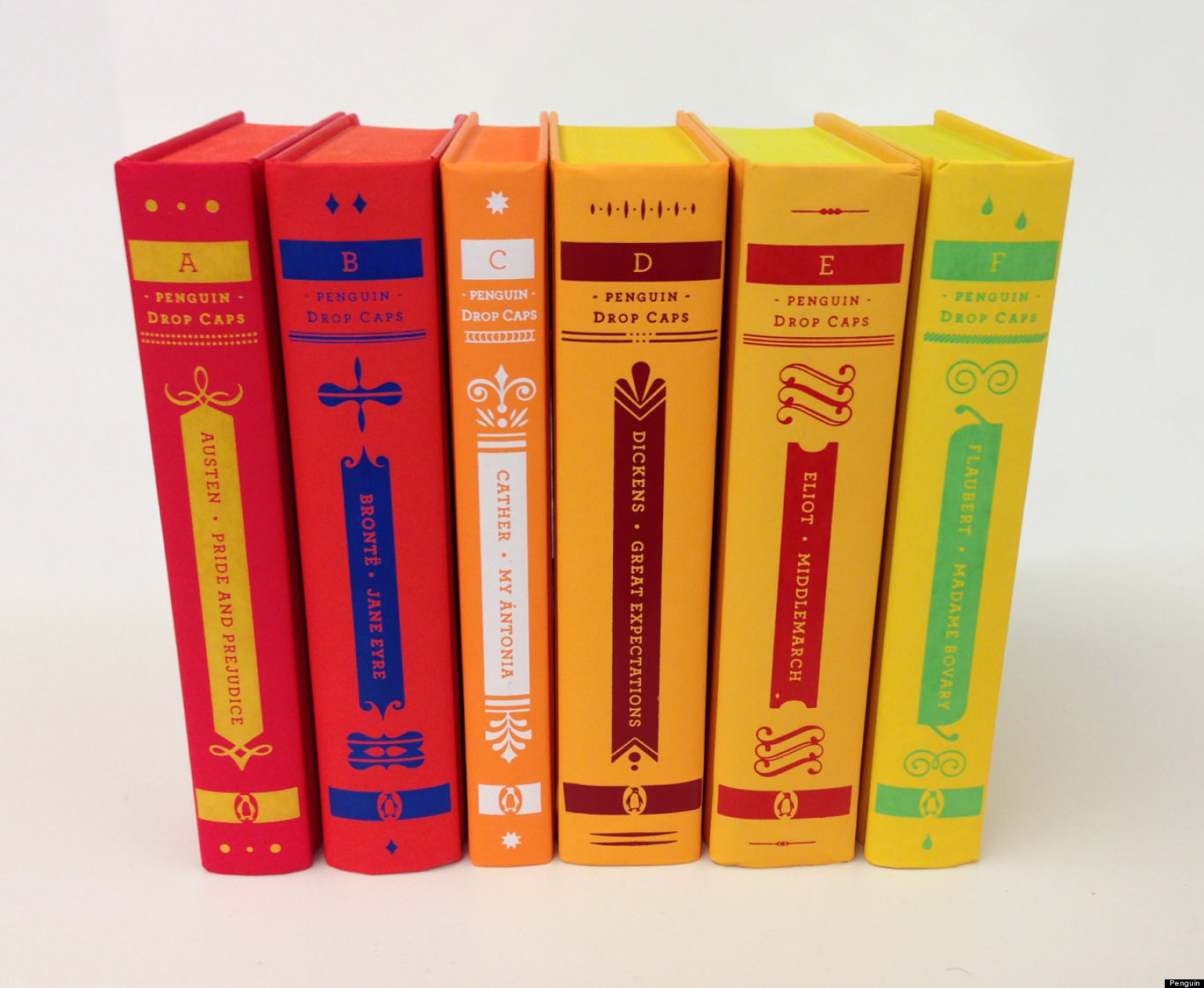 Penguin's Drop Cap Classics Series HuffPost