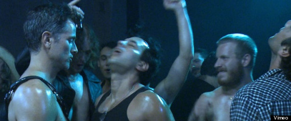 James Franco New Film Interior Leather Bar