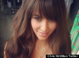 Kim Kardashian Has A Fringe