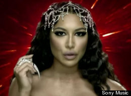 Glee's Star Naya Rivera New Sexy 'Supermassive Black Hole' Video