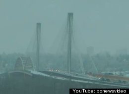 Port Mann Fails 1st Snow Storm