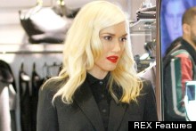 Gwen Stefani Rocks Leather Trousers For Shopping Trip (And Matches Sunglasses To Lips)