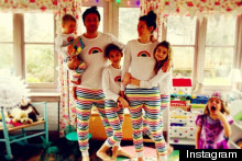 Stripey Style: Jamie Oliver And Family Dress For Christmas
