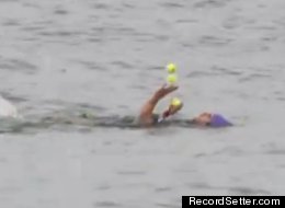 Juggler's Triathlon Chosen Weirdest World Record Of 2012