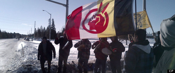 Idle No More Protest Ontario