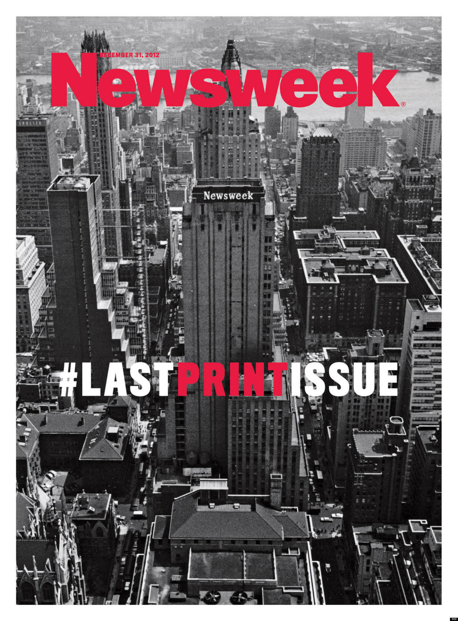Newsweek's Last Print Issue Cover Released (PHOTO) HuffPost