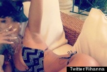Rihanna Shows Off More Racy Swimwear In Barbados