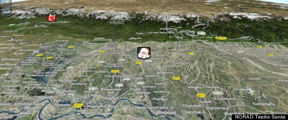 Santa Tracker 2012