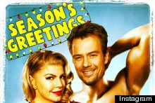 Season's Greetings: Fergie's Festive Christmas Card