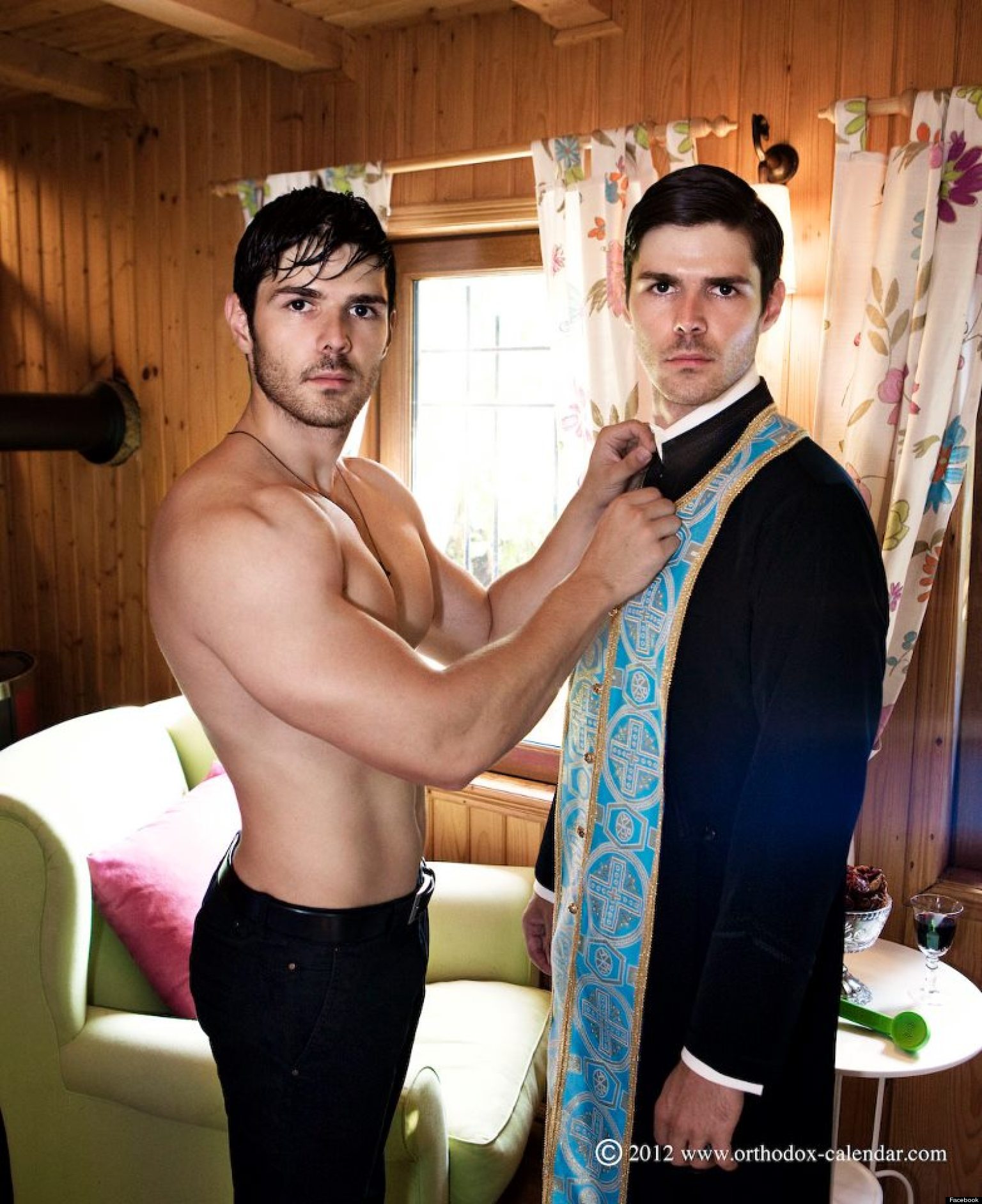 Romanian Orthodox Priests Produce Steamy Gay Calendar Photos