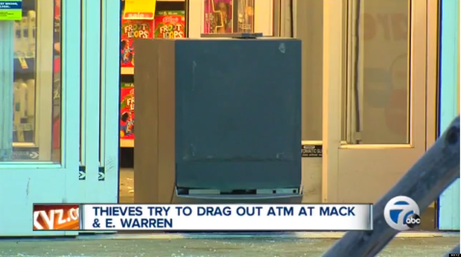 detroit atm robbery  3 instances of attempted cash machine