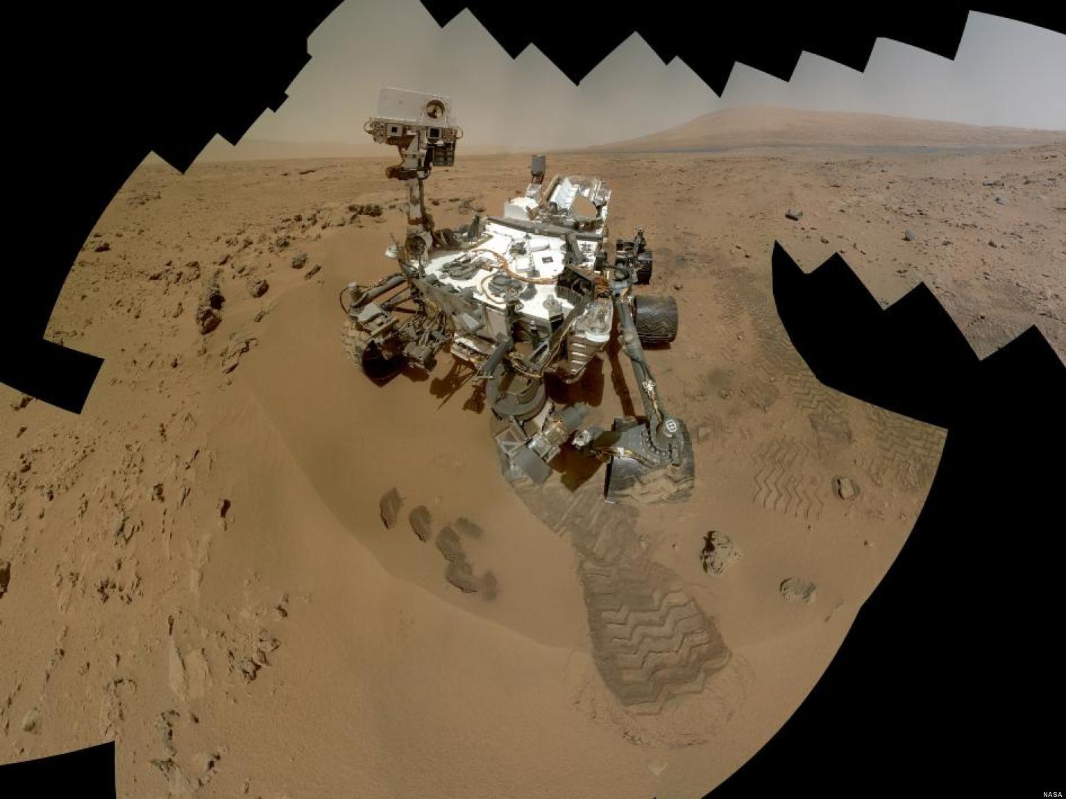 Curiosity Self Portrait Rover Snaps Stunning Selfie In Front Of