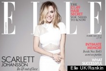 Scarlett Johansson Wows On Elle's February 2013 Cover