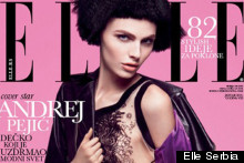 Andrej Pejic Is The Cross-Dressing Cover Star Of Serbian Elle Magazine