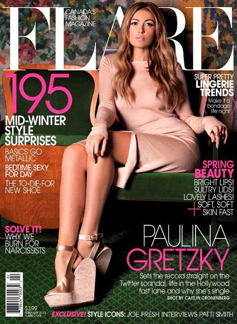 paulina gretzky flare
