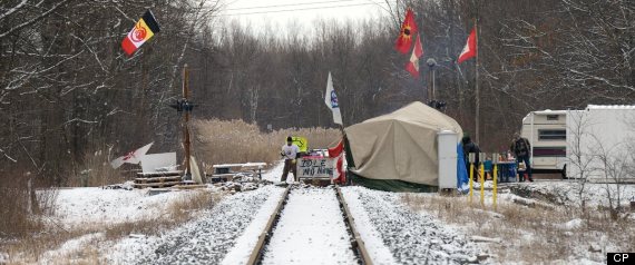Sarnia Idle No More Blockade
