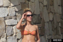 Bikini Babe: You Definitely Didn't Eat All The (Mince) Pies Did You, Jessica Alba?