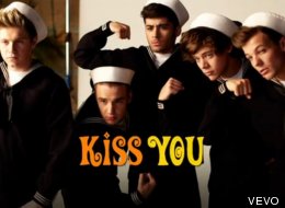 One Direction Teases New 'Kiss You' Vid! (VIDEO)
