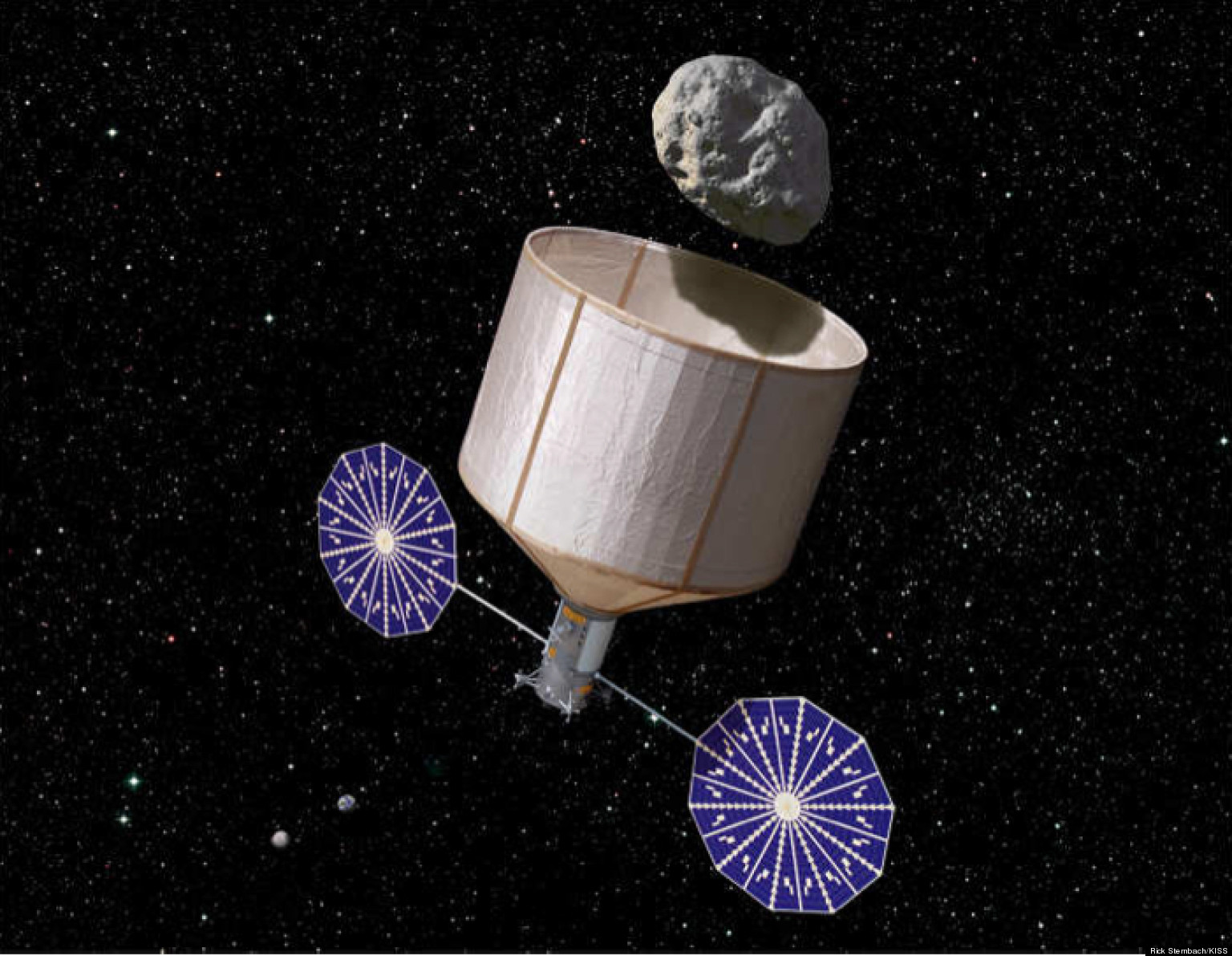 AsteroidMoon Mission Would Snare Space Rock, Place It In Lunar Orbit