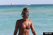 Bootylicious! Alexandra Burke Shows Off Her Curves On Miami Holiday