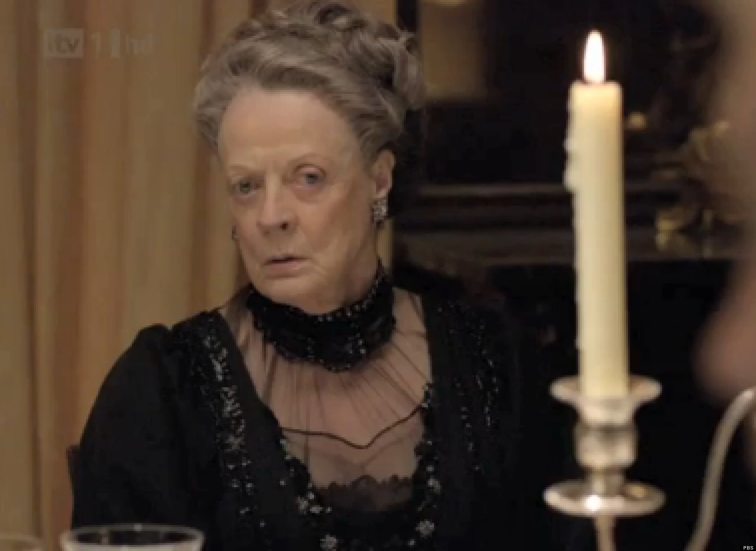 Maggie Smith In Downton Abbey The Best Of The Dowager Countess Video Huffpost