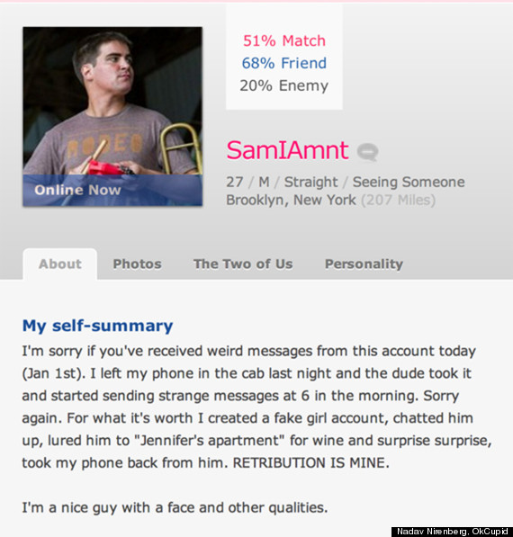 Funny Fake Dating Profiles