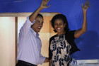 Michelle Obama Returns From Hawaii Holiday In...