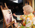 Betty White Paints ... Ikea Monkey?