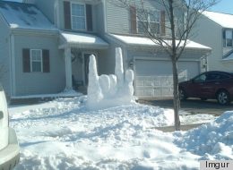 Neighbor Makes A Statement In An Unusual Way