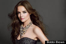 Breaking News: Katie Holmes Wears Distracting Necklace In Bobbi Brown's First Celebrity Campaign