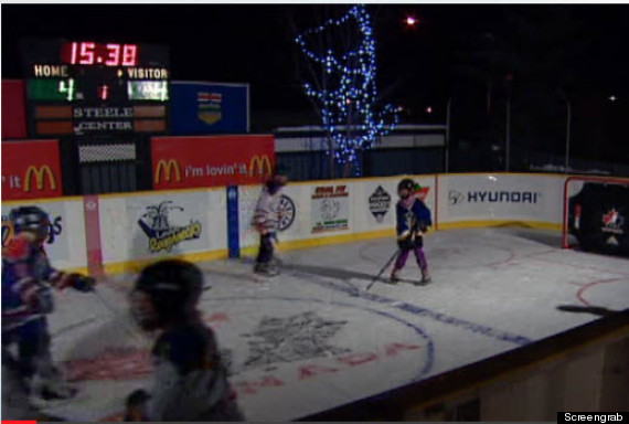 backyard rink leduc