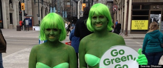 Peta Calgary Protest