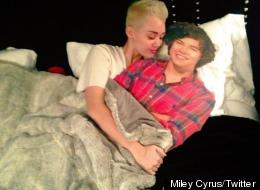 Look Who Miley's Been Caught In Bed With