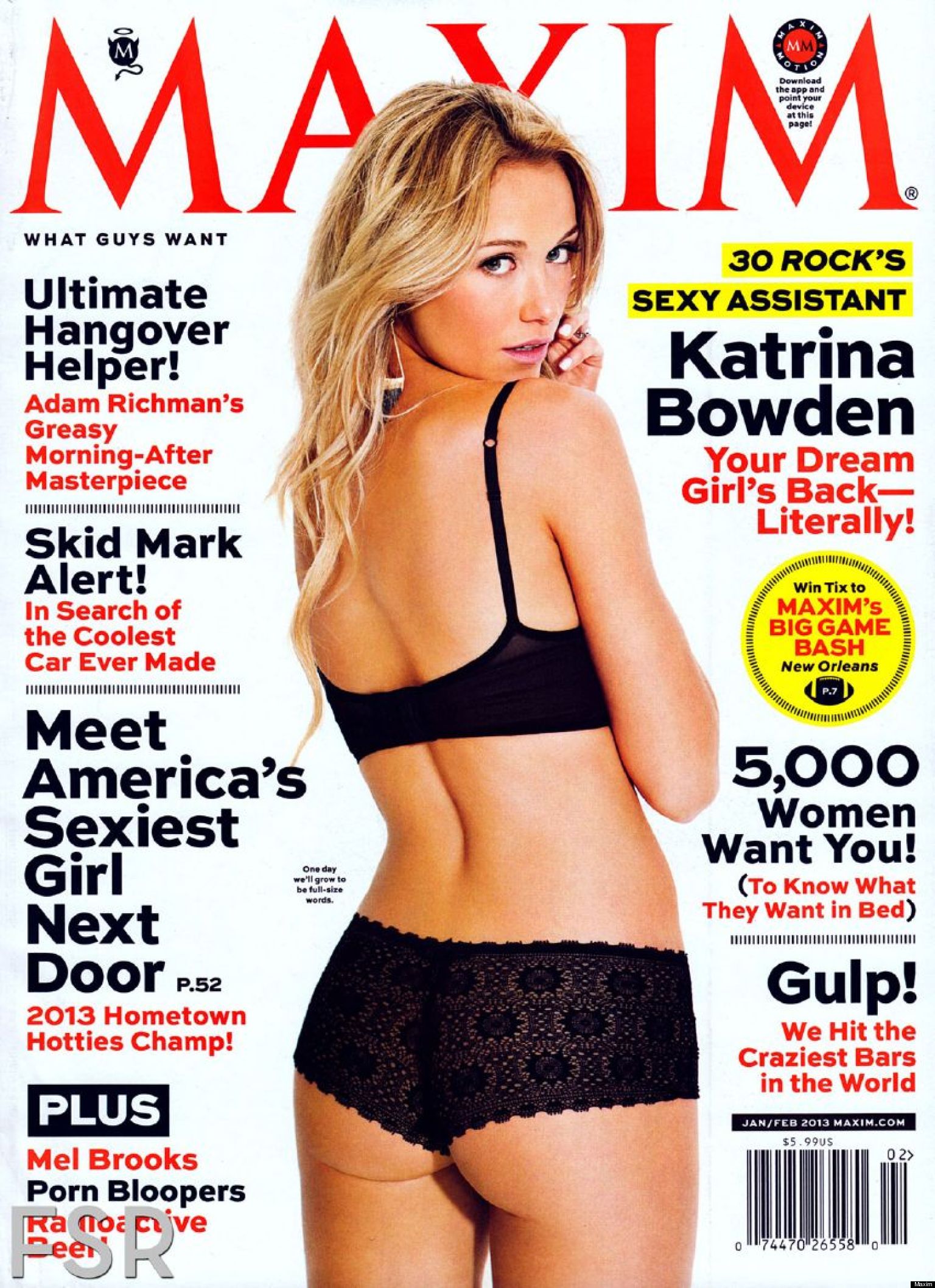 Katrina Bowden S Hot Maxim Cover Rock Actress Strips Down To Lingerie Photo