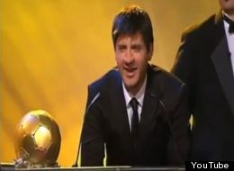 Ronaldo ganó el Balón de Oro... En una parodia (VIDEO)
