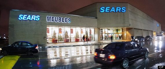 Sears Canada Same Store Sales