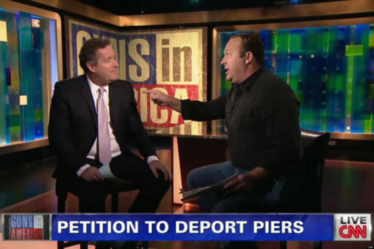 Deporting Piers Morgan in Defense of the Right to Bear Military Style Assault Weapons and High Capacity Clips