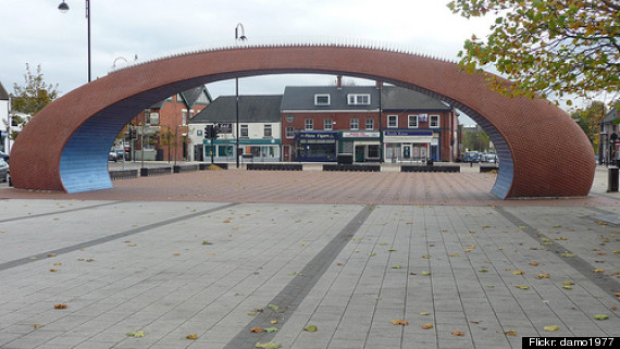 chesterlestreet civic heart arch