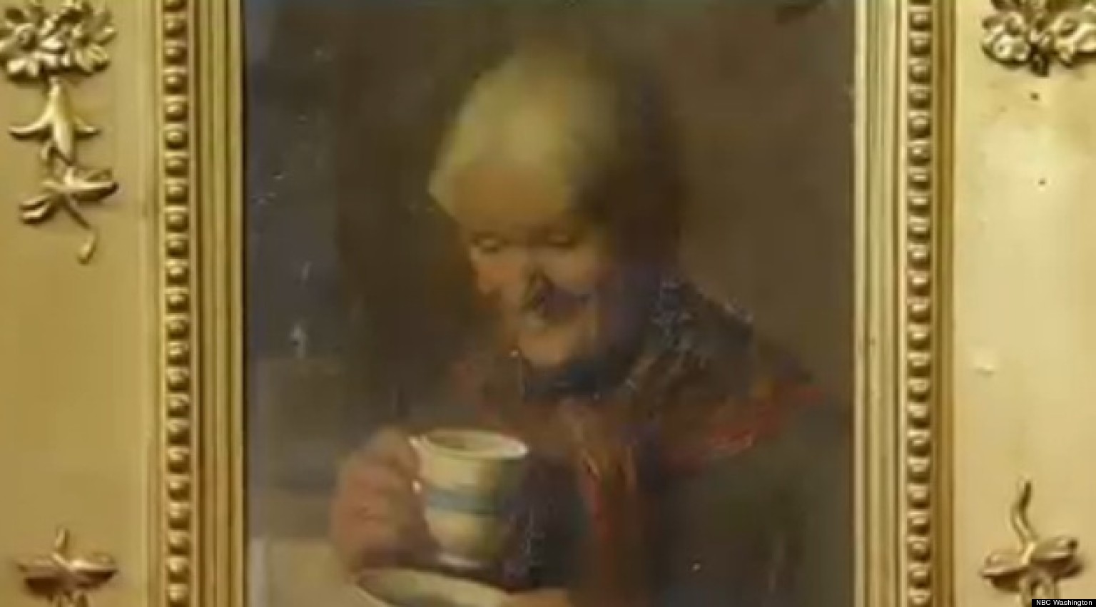 Rare Italian Painting Worth 12,000 Found In Goodwill Donation Bin In