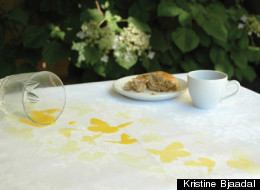 The Stress-Free Tablecloth: Go Ahead, You're Supposed To Spill On It