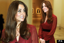 Radiant! Kate Middleton's Baby Bump Starts To Show