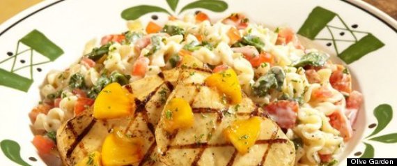 Olive Garden Dishes