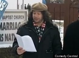 WATCH: Jeff Ross Mocks Westboro Baptist Church Right To Their Face